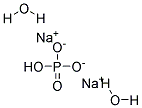 di SODIUM HYDROGEN PHOSPHATE (DIHYDRATE) MB GRADE 结构式