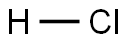 HYDROCHLORIC ACID 1 mol/L (1N) FOR 500 ml SOLUTION 结构式