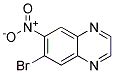 6-Bromo-7-nitroquinoxaline,95% 结构式