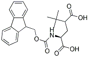 N-FMOC-GAMMA-T-BUTYL-L-GLUTAMIC ACID 结构式