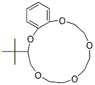 tert-Butylbenzo-15-crown-5 结构式