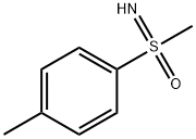 S-甲基-S-(4-甲基苯基)亚磺酰亚胺 结构式