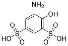 ORTHO-AMINOPHENOL-4,6-DISULFONIC ACID 结构式