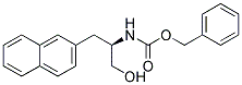 N-CBZ-3-(2-NAPHTHYL)-D-ALANINOL 结构式