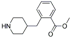 METHYL 2-((PIPERIDIN-4-YL)METHYL)BENZOATE 结构式