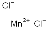 MANGANESE (II) CHLORIDE, ANHYDROUS 结构式