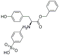 L-TYROSINE BENZYL ESTER 4-TOLUENESULFONATE 结构式