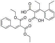 DIETHYL BENZYLIDENEMALONATE, (DIETHYL BENZALMALONATE) 结构式