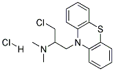 CHLORPROETHAZINE HYDROCHLORIDE 结构式