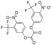 Bis(3-trifluoromethyl-4-nitrophenyl) oxalate 结构式
