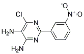 6-CHLORO-2-(3-NITROPHENYL)PYRIMIDINE-4,5-DIAMINE 结构式