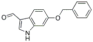 6-BENZYLOXY-3-INDOLECARBOXALDEHYDE 结构式