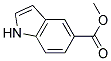 5-INDOLECARBOXYLIC ACID METHYL ESTER 结构式