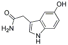 5-HYDROXY-3-INDOLEACETAMIDE 结构式