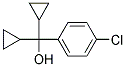 4-CHLORO-ALPHA,ALPHA-DICYCLOPROPYLBENZYL ALCOHOL 结构式