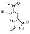 4-BROMO-5-NITROPHTHALIMIDE 结构式