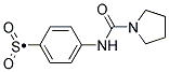 4-[(PYRROLIDINE-1-CARBONYL)-AMINO]BENZENESULFONYL 结构式