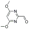 4,6-DIMETHOXYPYRIMIDINE-2-CARBALDEHYDE 结构式