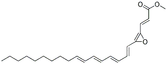 4,5-EPOXY DOCOSAHEXAENOIC ACID METHYLESTER 结构式