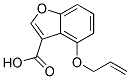 4-(Allyloxy)benzofuran-3-carboxylic acid 结构式