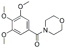 4-(3,4,5-TRIMETHOXYBENZOYL)-MORPHOLINE 结构式