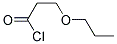 3-N-PROPOXYPROPIONYLCHLORIDE 结构式