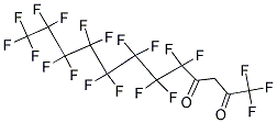 3H,3H-PERFLUORODODECANE-2,4-DIONE 结构式