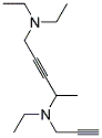 3-DIETHYLAMINO-1-PROPYNE, (N,N-DIETHYLPROPARGYLAMINE) 结构式