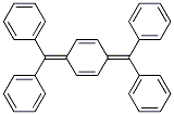 3,6-BIS(DIPHENYLMETHYLENE)-1,4-CYCLOHEXADIENE 结构式