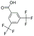 3,5-BIS(TROFLUOROMETHYL) BENZOIC ACID 结构式