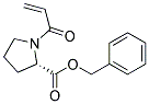 (S)-N-ACRYLPROLINE BENZYL ESTER 结构式