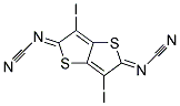 (3,6-DIIODOTHIENO[3,2-B]THIOPHENE-2,5-DIYLIDENE)BIS- CYANAMIDE 结构式