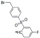((4-(BROMOMETHYL)PHENYL)SULFONYL)(4-FLUOROPHENYL)- 结构式