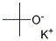 POTASSIUM TERT-BUTOXIDE,97% 结构式