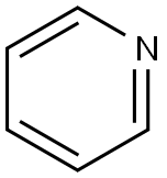 Pyridine solution 100ug/mL in methanol 5x1mL 结构式