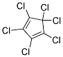 HEXACHLOROCYCLOPENTADIENE SOLUTION 100UG/ML IN METHANOL 1ML 结构式