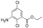 Ethyl-3-amino-2.5-dichlorobenzoate solution 100ug/mL in MTBE 1mL 结构式