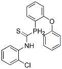 N-(2-CHLOROPHENYL)OXO(DIPHENYL)PHOSPHORANECARBOTHIOAMIDE, TECH 结构式