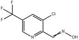 3-CHLORO-5-TRIFLUOROMETHYL-PYRIDINE-2-CARBALDEHYDE OXIME 结构式