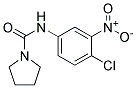 N1-(4-CHLORO-3-NITROPHENYL)PYRROLIDINE-1-CARBOXAMIDE, TECH 结构式