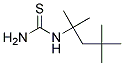 N-(1,1,3,3-TETRAMETHYLBUTYL)THIOUREA, TECH 结构式