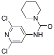 N1-(2,6-DICHLORO-4-PYRIDYL)PIPERIDINE-1-CARBOXAMIDE, TECH 结构式