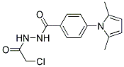 N'-(2-CHLOROACETYL)-4-(2,5-DIMETHYL-1H-PYRROL-1-YL)BENZOHYDRAZIDE, TECH 结构式