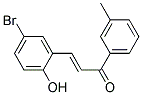 3-(5-Bromo-2-hydroxyphenyl)-1-(3-methylphenyl)prop-2-en-1-one, tech 结构式