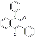 4-CHLORO-1,3-DIPHENYL-1,2-DIHYDROQUINOLIN-2-ONE, TECH 结构式