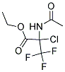 ETHYL 2-(ACETYLAMINO)-2-CHLORO-3,3,3-TRIFLUOROPROPANOATE, TECH 结构式