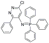 N4-(1,1,1-TRIPHENYL-LAMBDA~5~-PHOSPHANYLIDENE)-6-CHLORO-3-PHENYLPYRIDAZIN-4-AMINE, TECH 结构式