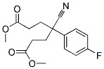 DIMETHYL 4-CYANO-4-(4-FLUOROPHENYL)HEPTANEDIOATE, TECH 结构式