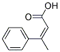 3-PHENYLBUT-2-ENOIC ACID, TECH 结构式