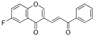 6-FLUORO-3-((E)-3-OXO-3-PHENYLPROPENYL)-CHROMEN-4-ONE 结构式